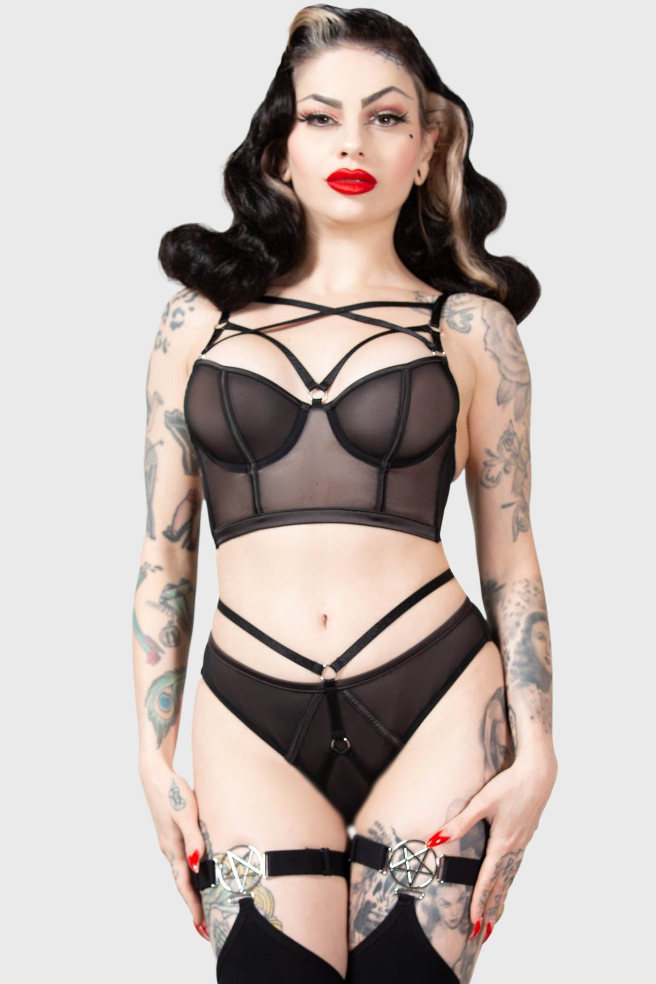 Dare2Luv Bra sold by Killstar product image thumbnail 3