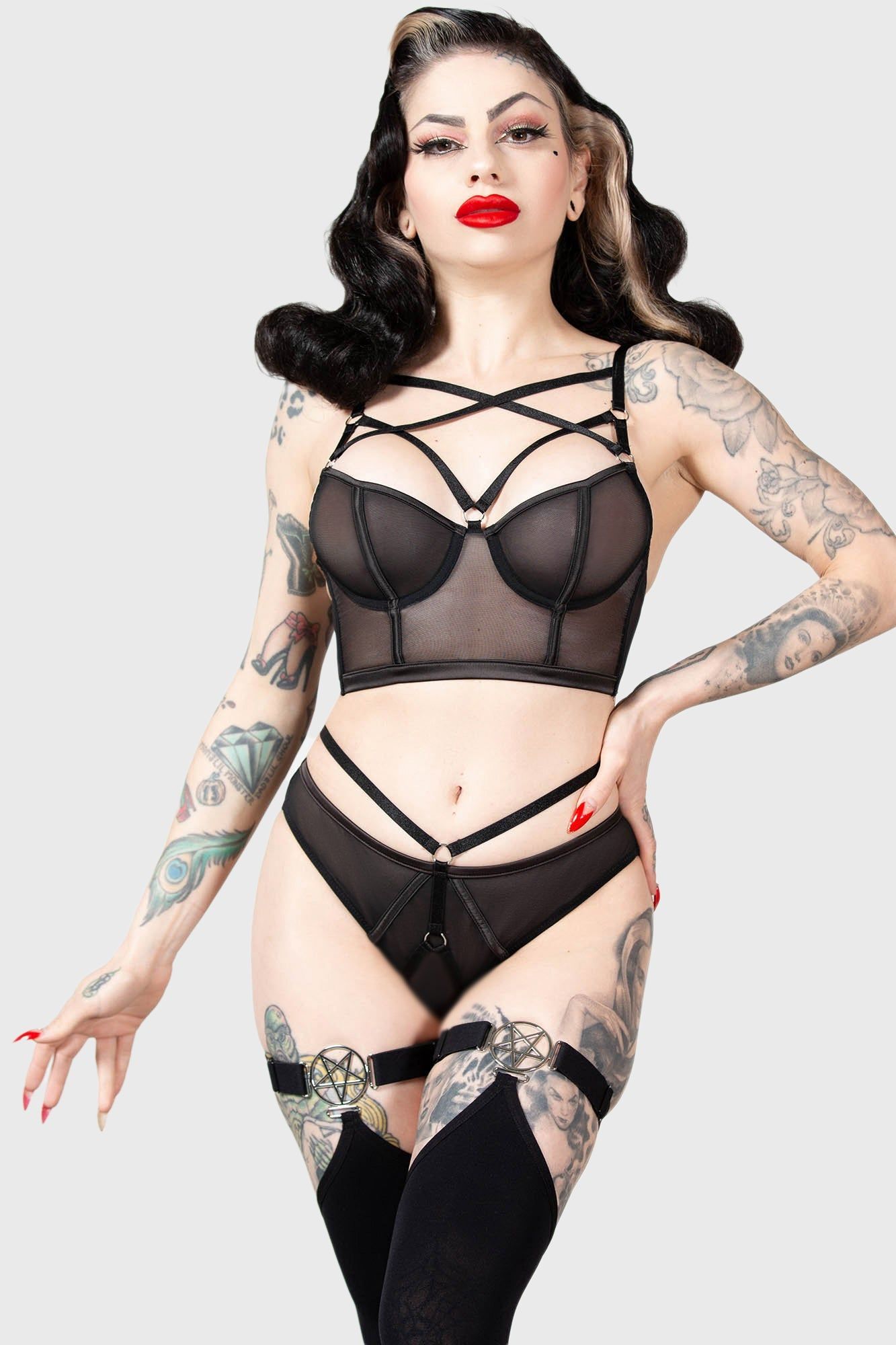 Dare2Luv Bra sold by Killstar product image thumbnail 2