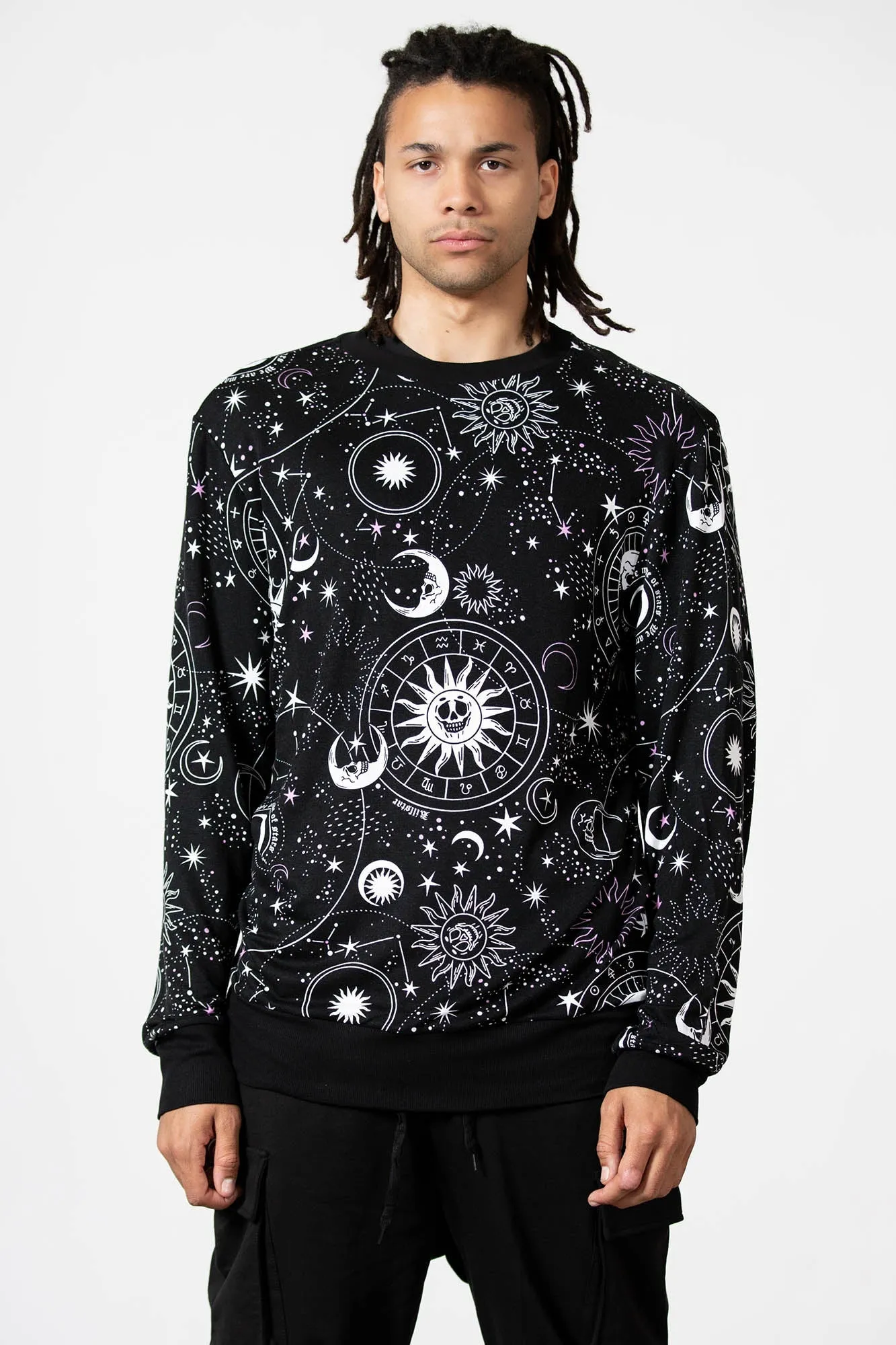 Corvus Lounge Sweatshirt sold by Killstar product image thumbnail 2