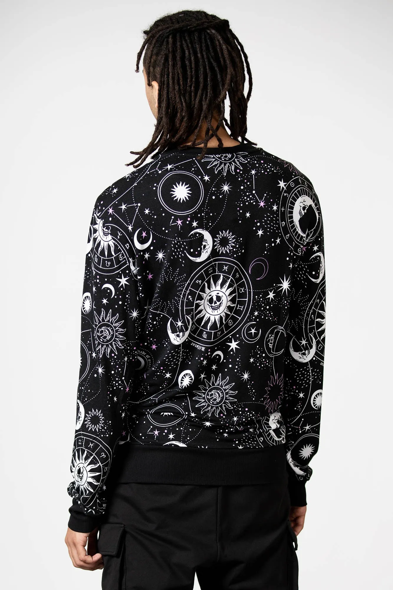 Corvus Lounge Sweatshirt sold by Killstar product image thumbnail 4