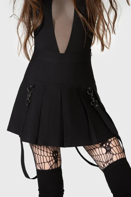 Merely A Madness Mini Skirt sold by Killstar