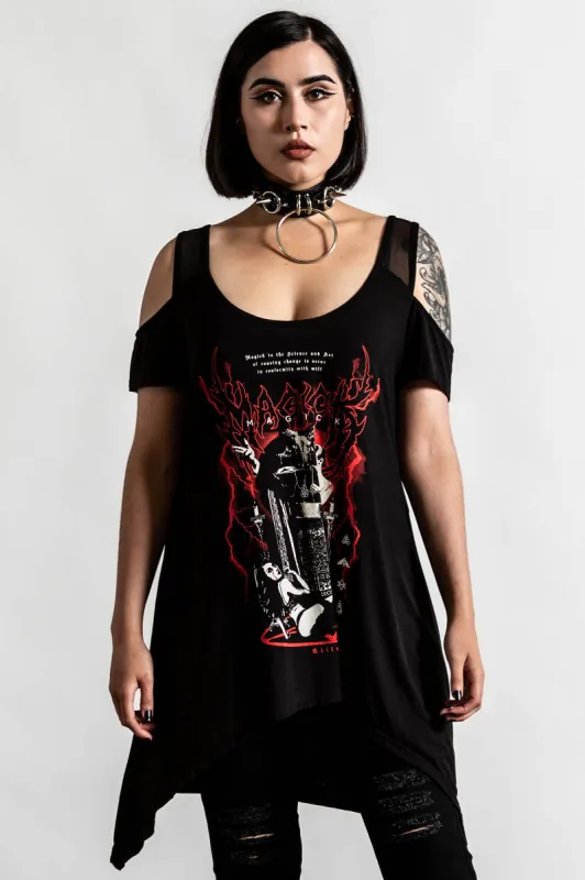 Magick Penta Top sold by Killstar