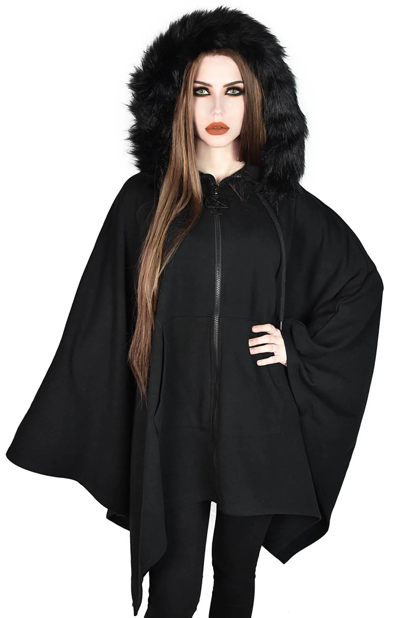 Enchanter Hooded Coat sold by Killstar product image thumbnail 2
