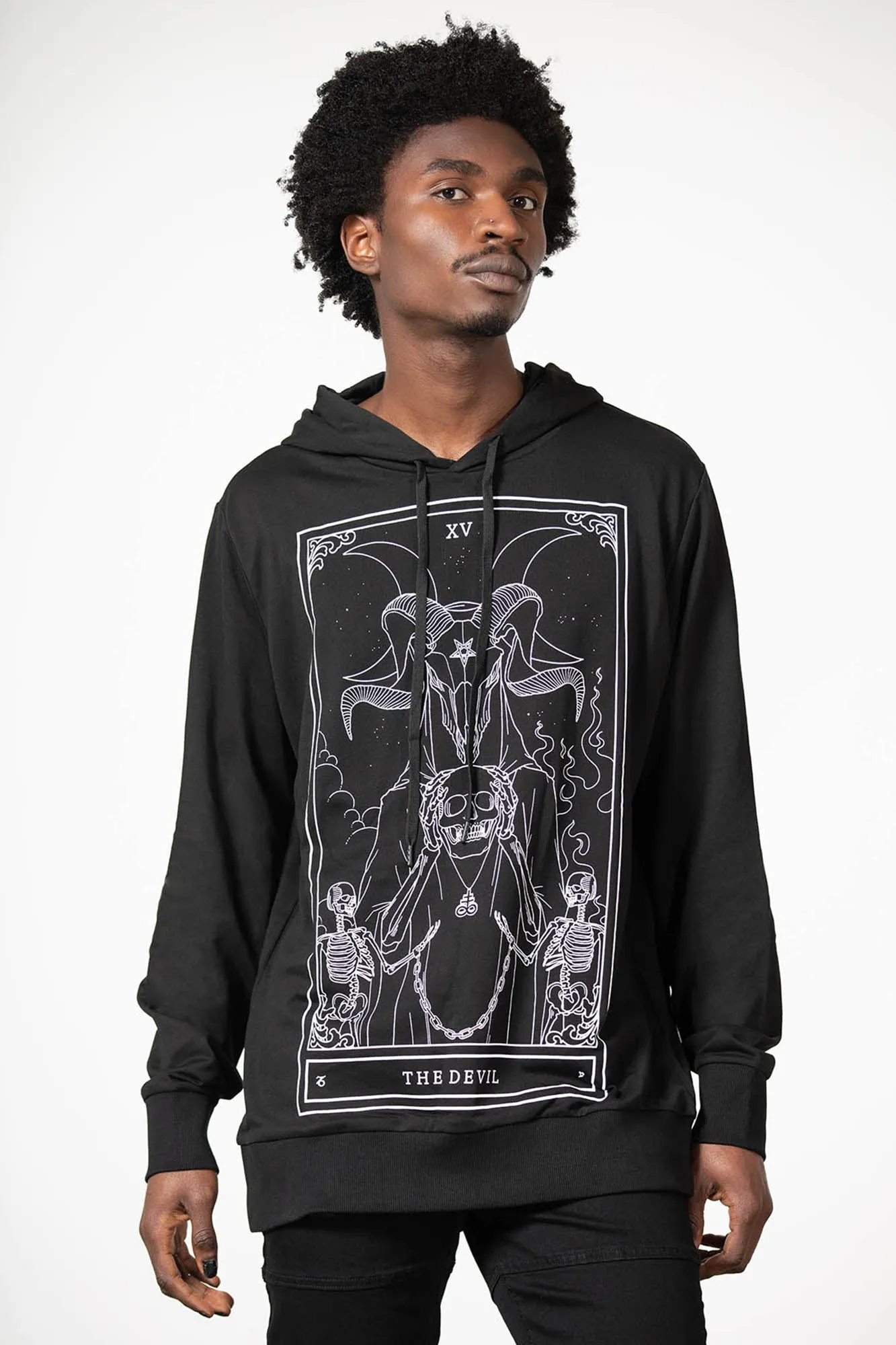 Soul Card Hoodie sold by Killstar product image thumbnail 4