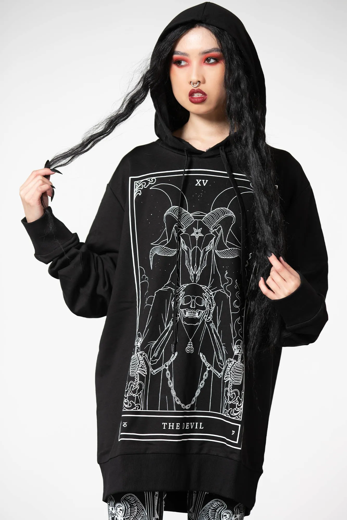 Soul Card Hoodie sold by Killstar