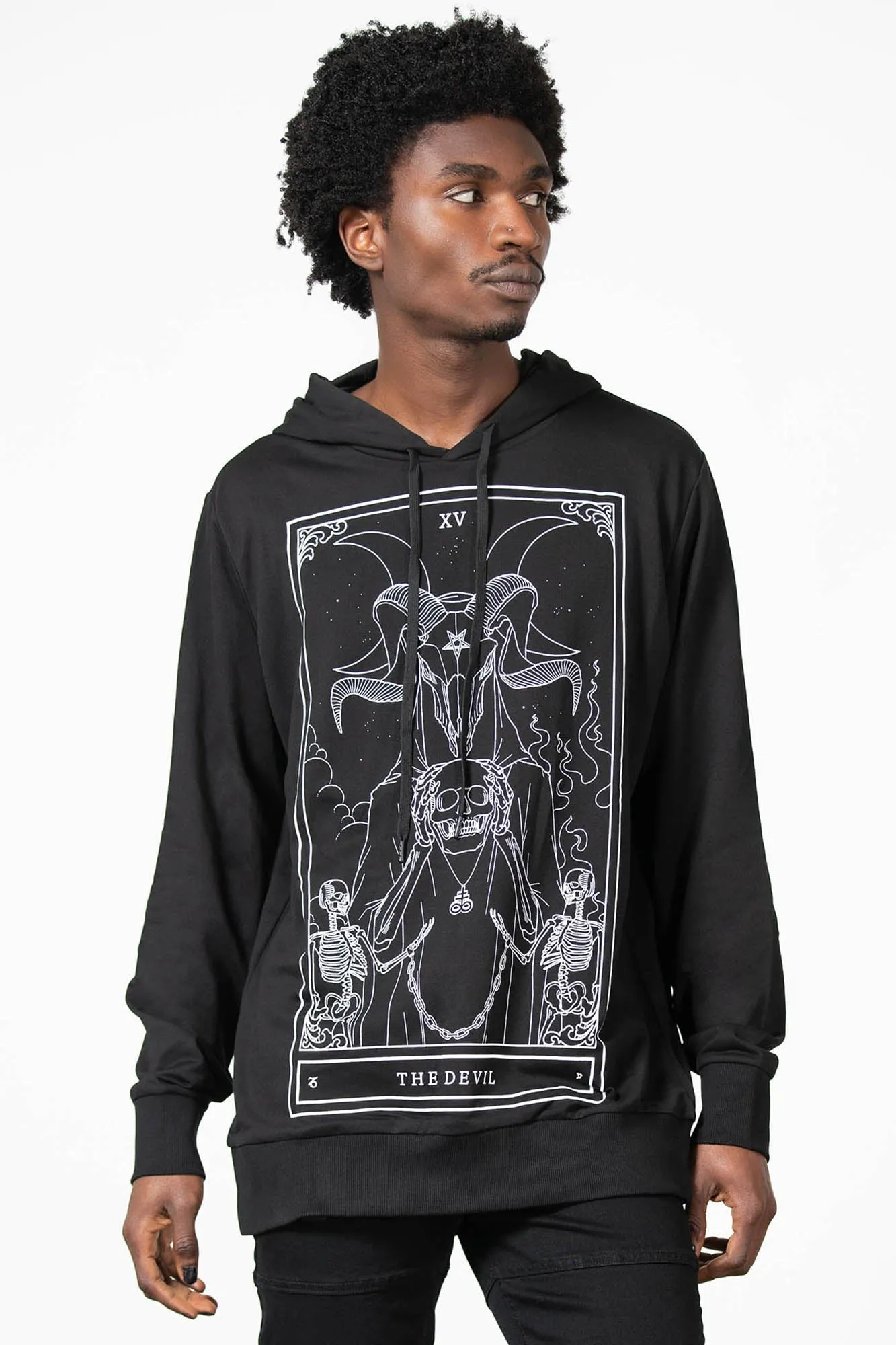 Soul Card Hoodie sold by Killstar product image thumbnail 2