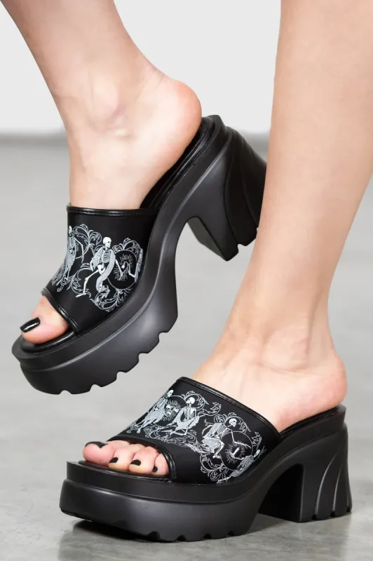 Danse Macabre Platform Sandals sold by Killstar