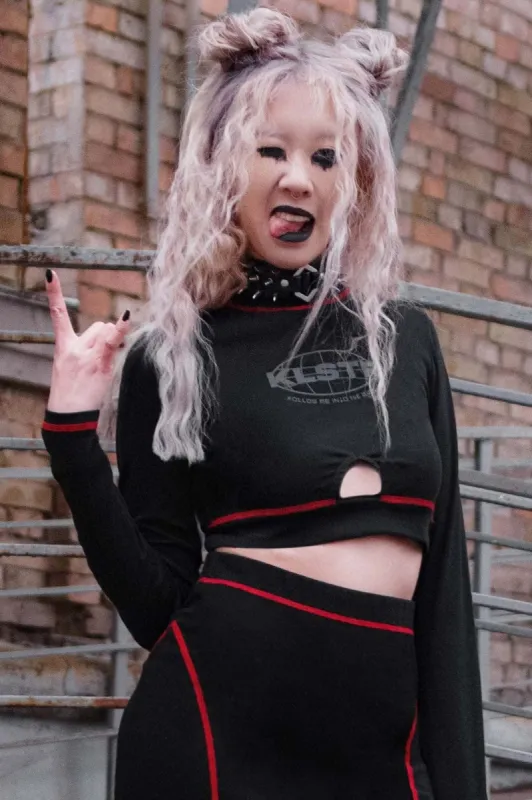 Hacker Long Sleeve Top Resurrect sold by Killstar