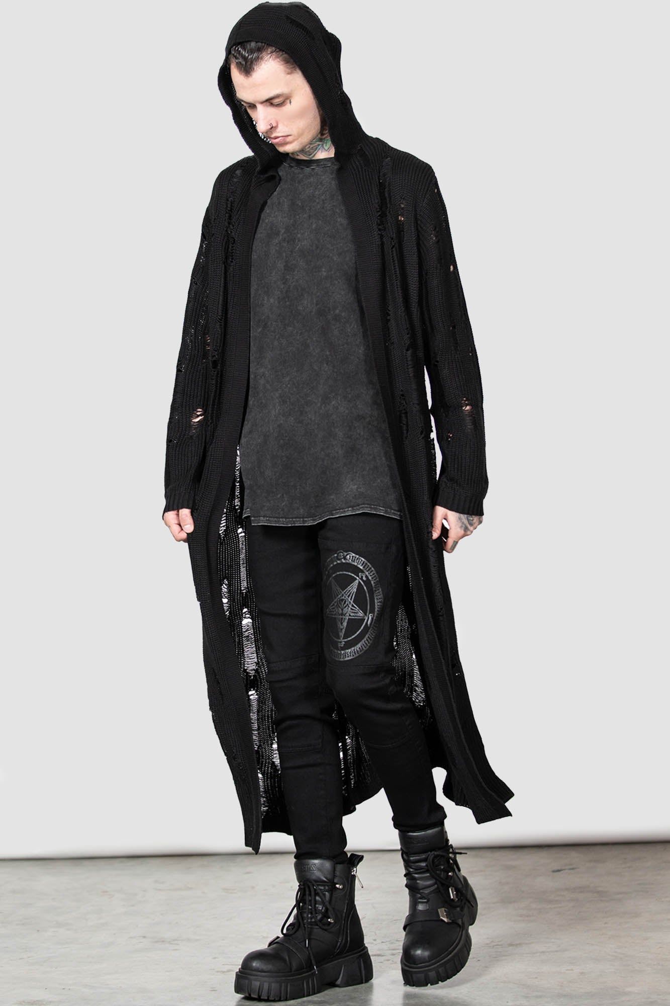 Lecter Knit Cardigan sold by Killstar product image thumbnail 5