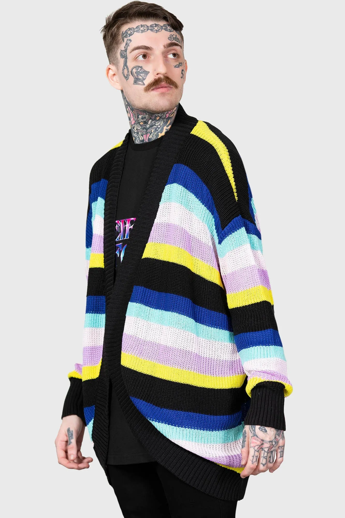 Neon Rainbow Cardigan sold by Killstar product image thumbnail 2