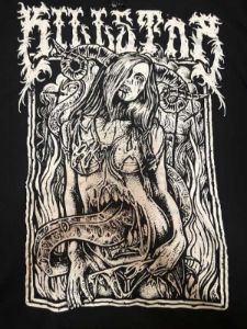 Gory Distressed Top Resurrect sold by Killstar