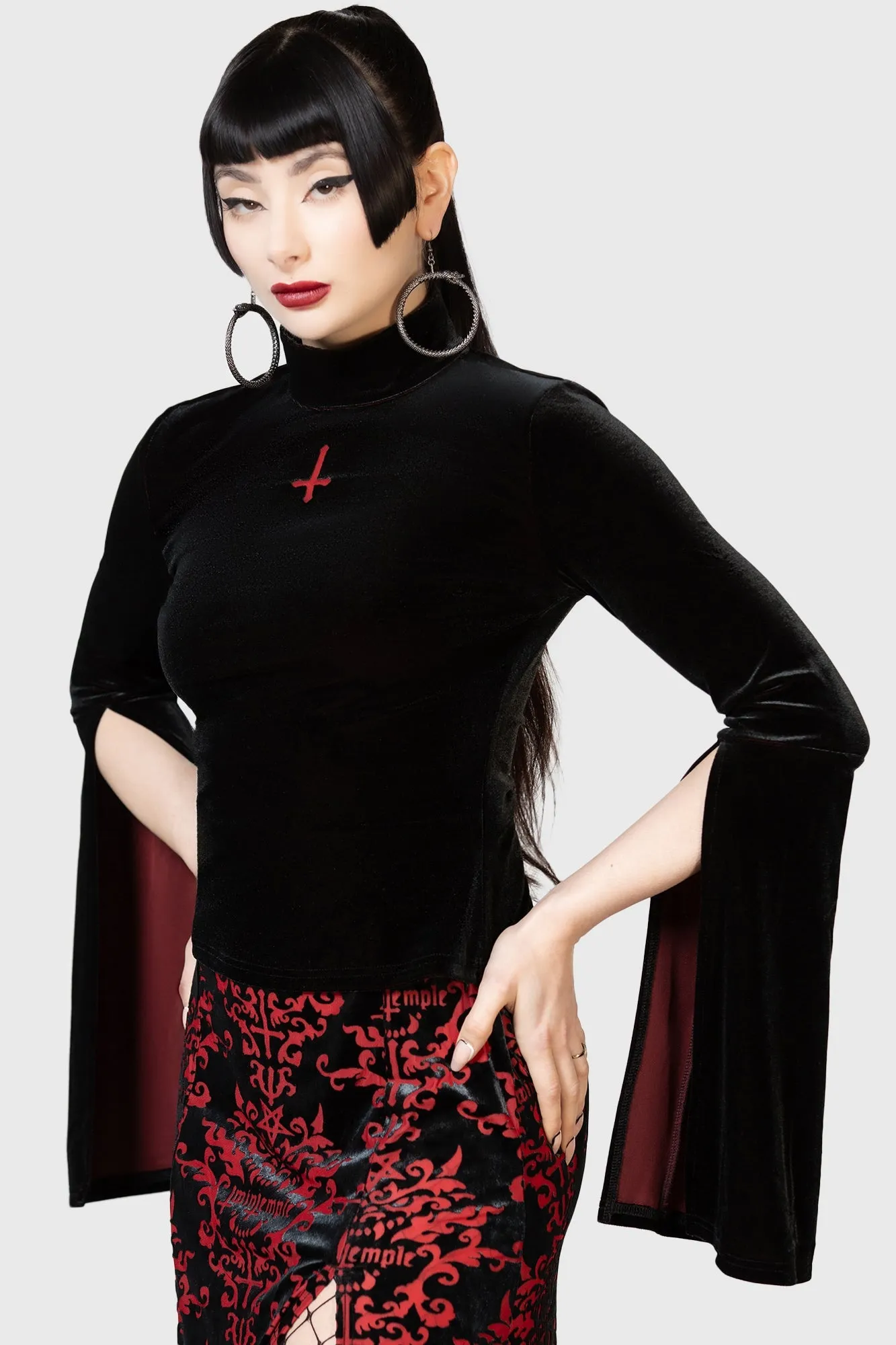 Sultry Mists Top sold by Killstar product image thumbnail 2