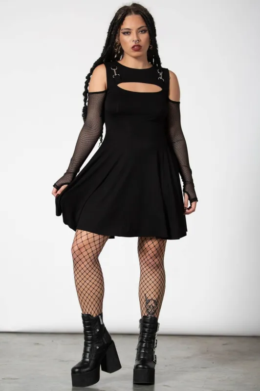 Corin Long Sleeve Dress Resurrect made by Killstar