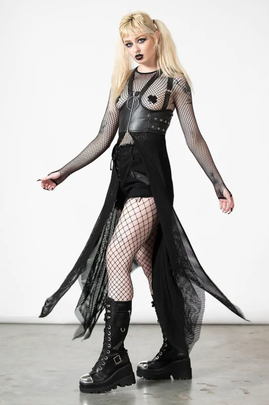 Termenta Underbust Duster sold by Killstar