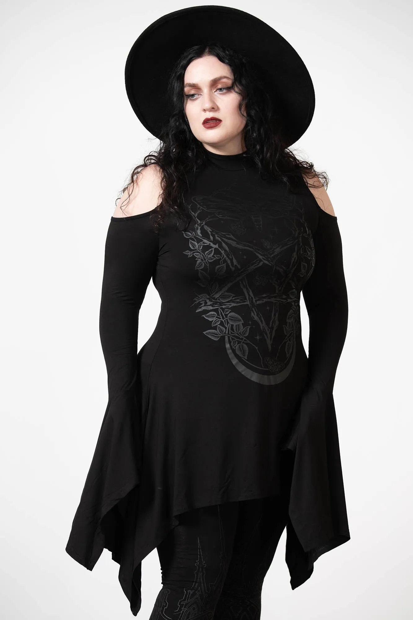 Kiss 'N' Spell Long Sleeve Top sold by Killstar product image thumbnail 4