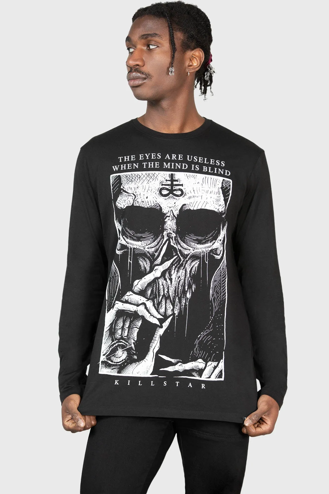 Blind Mind Long Sleeve Top sold by Killstar product image thumbnail 5