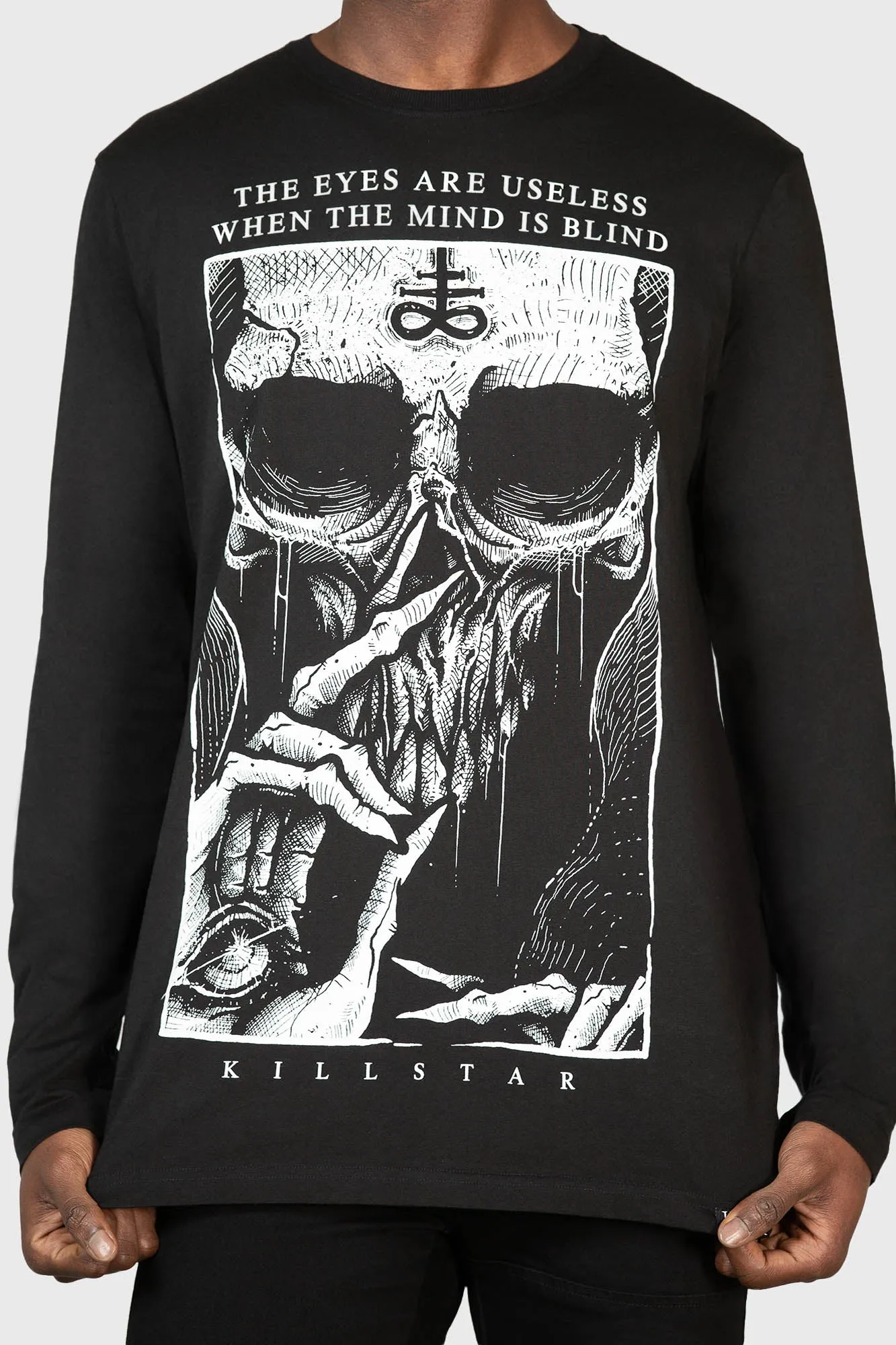 Blind Mind Long Sleeve Top sold by Killstar product image thumbnail 4