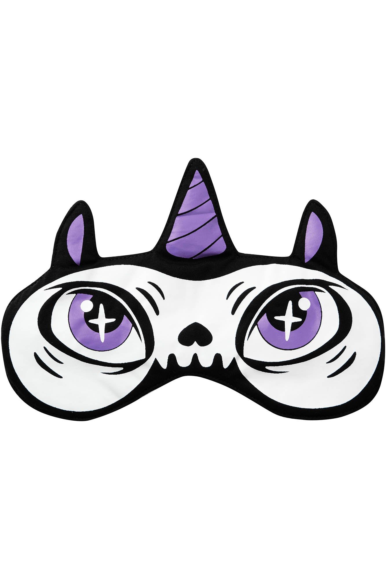 Unicorn Sleep Mask Resurrect sold by Killstar product image thumbnail 3