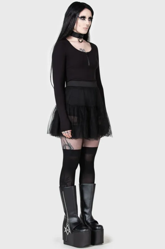 Dance All Night Mini Skirt sold by Killstar