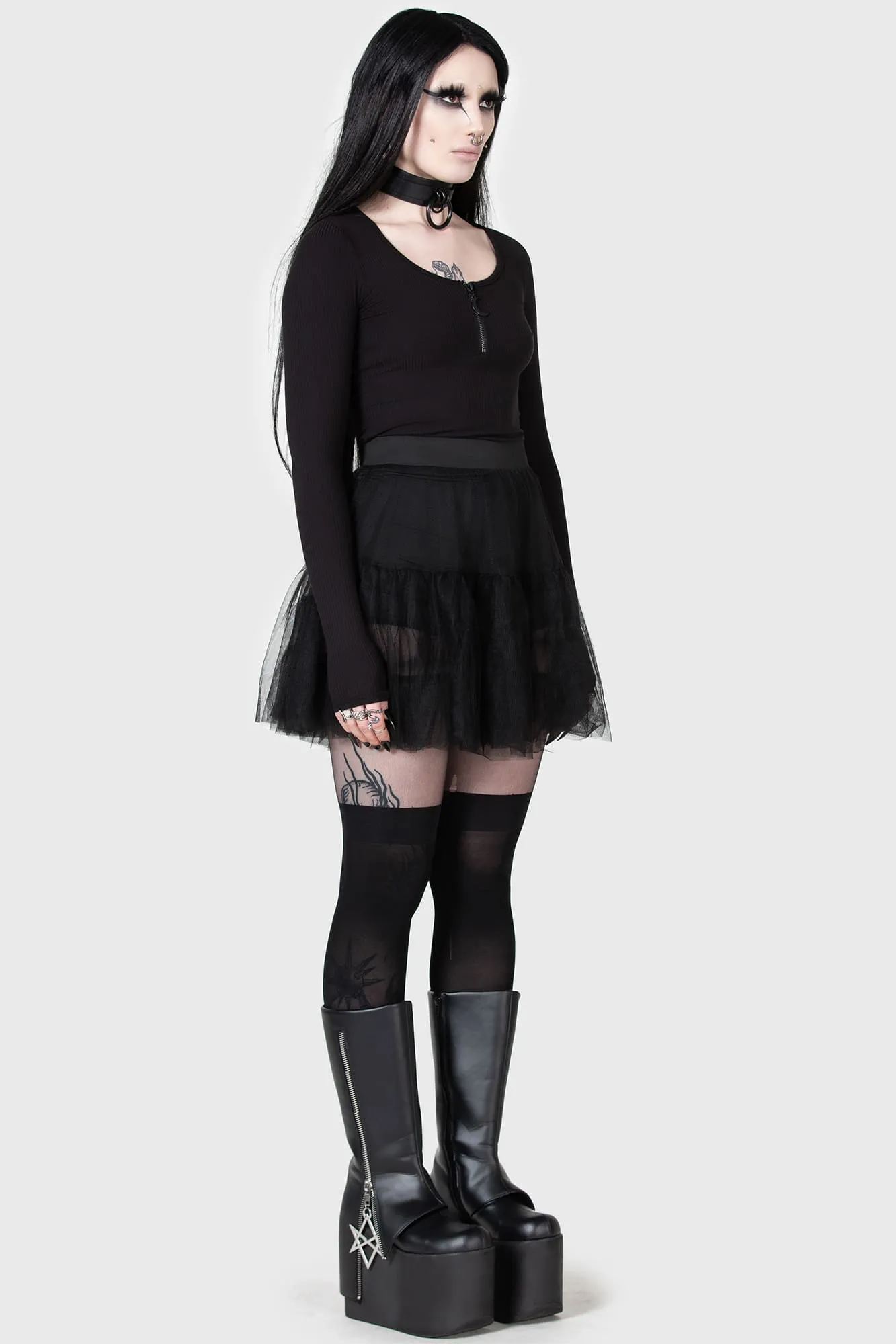 Dance All Night Mini Skirt sold by Killstar