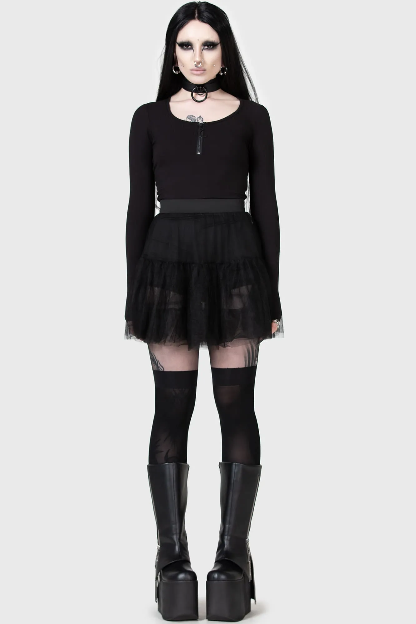 Dance All Night Mini Skirt sold by Killstar product image thumbnail 2