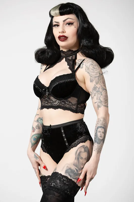 Mercy Lace Panty [B] sold by Killstar