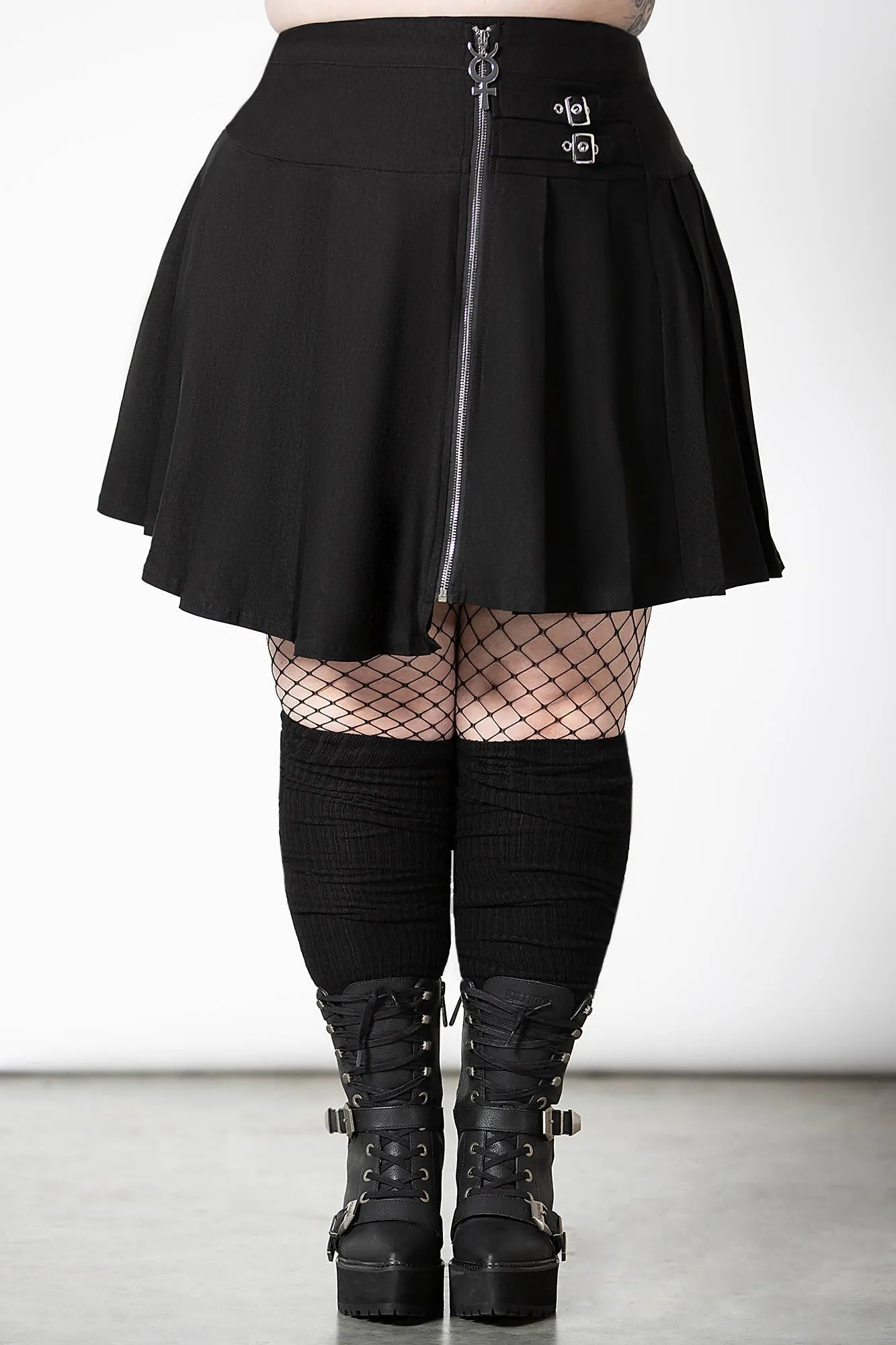 Chasing Starlight Purple Skirt Dolls Kill Space Wave Mini Skirt