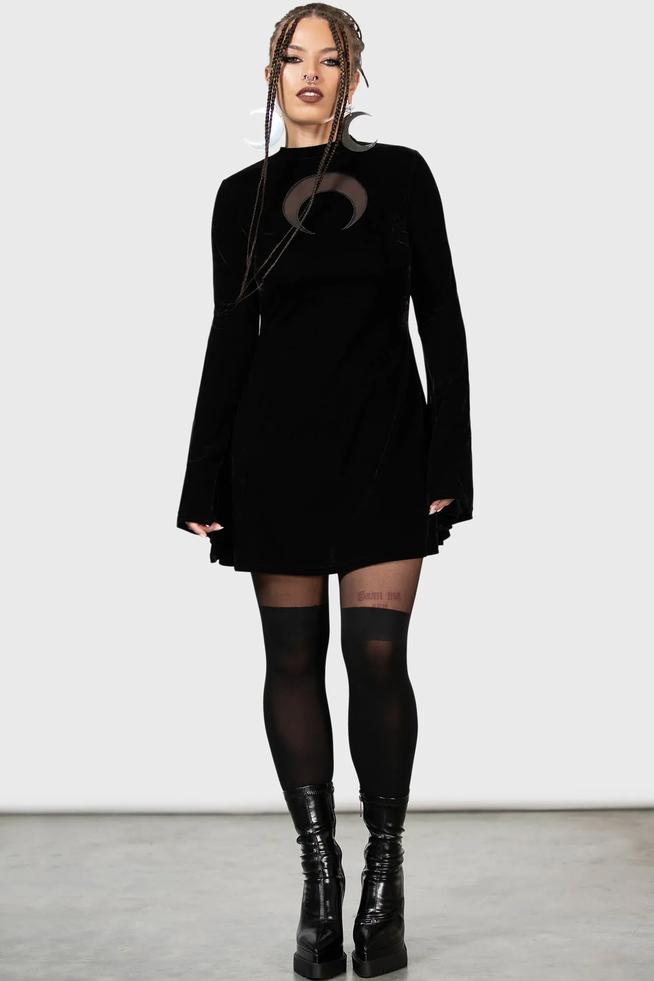 Reap Mini Dress sold by Killstar product image thumbnail 4