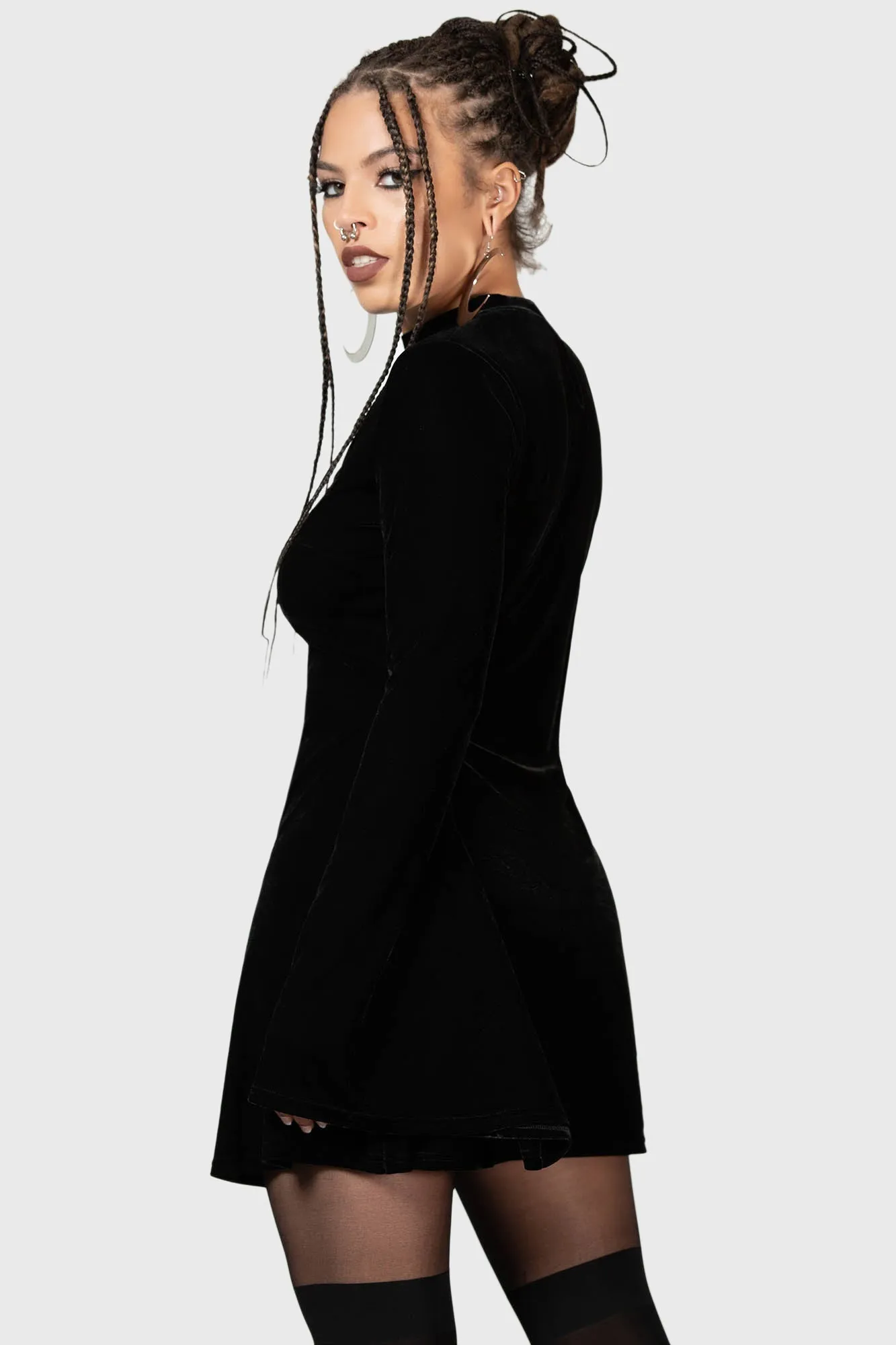 Reap Mini Dress sold by Killstar product image thumbnail 5