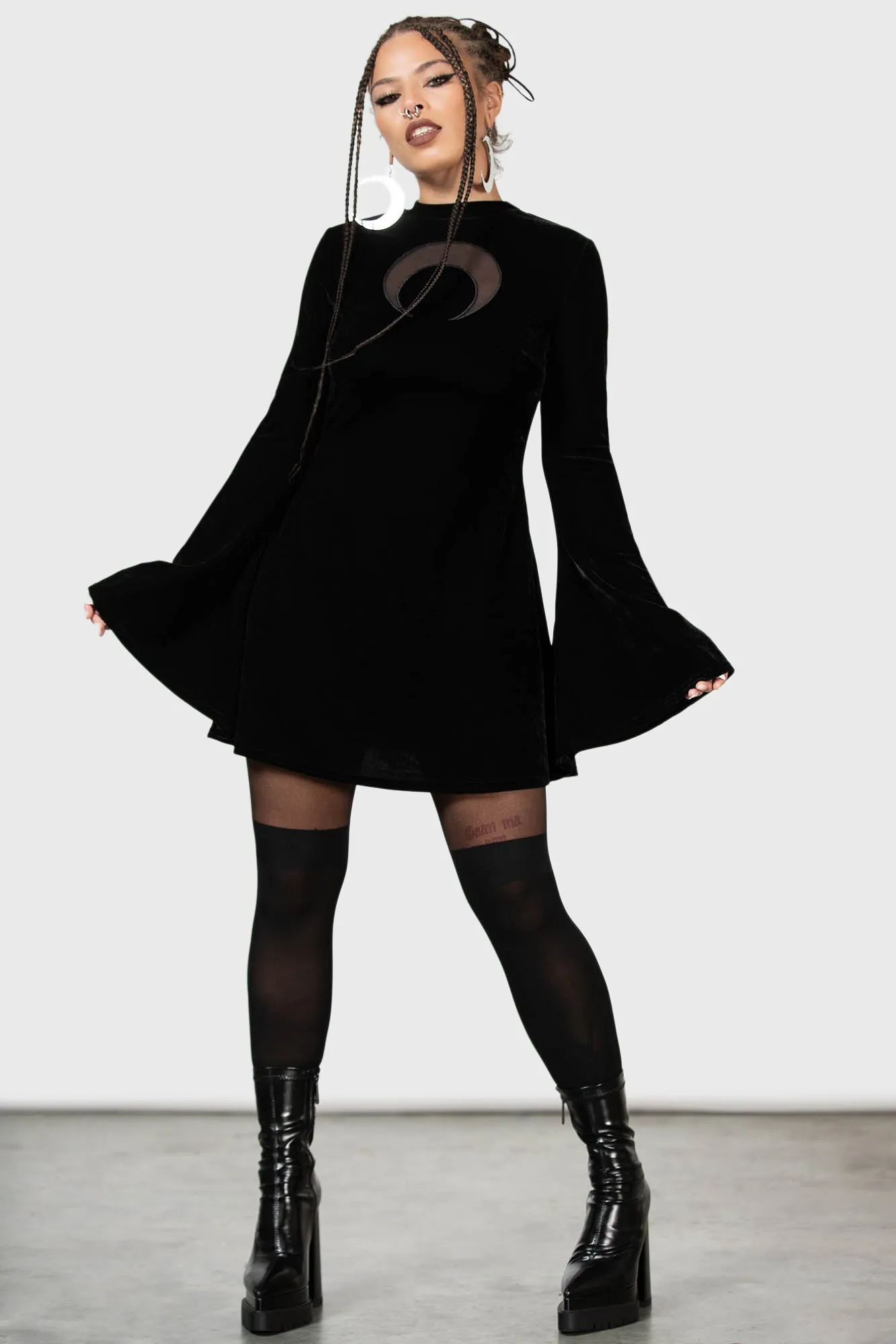 Reap Mini Dress sold by Killstar product image thumbnail 3