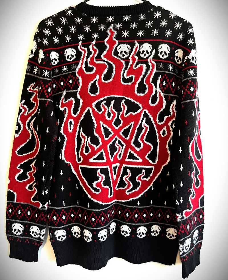 Festive Af Knit Sweater Resurrect sold by Killstar product image thumbnail 8