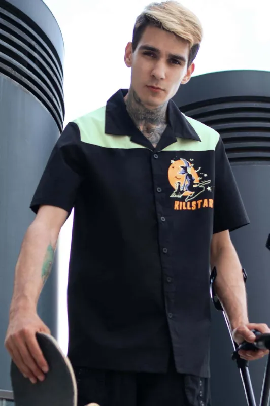 Witch Queen Bowling Shirt sold by Killstar