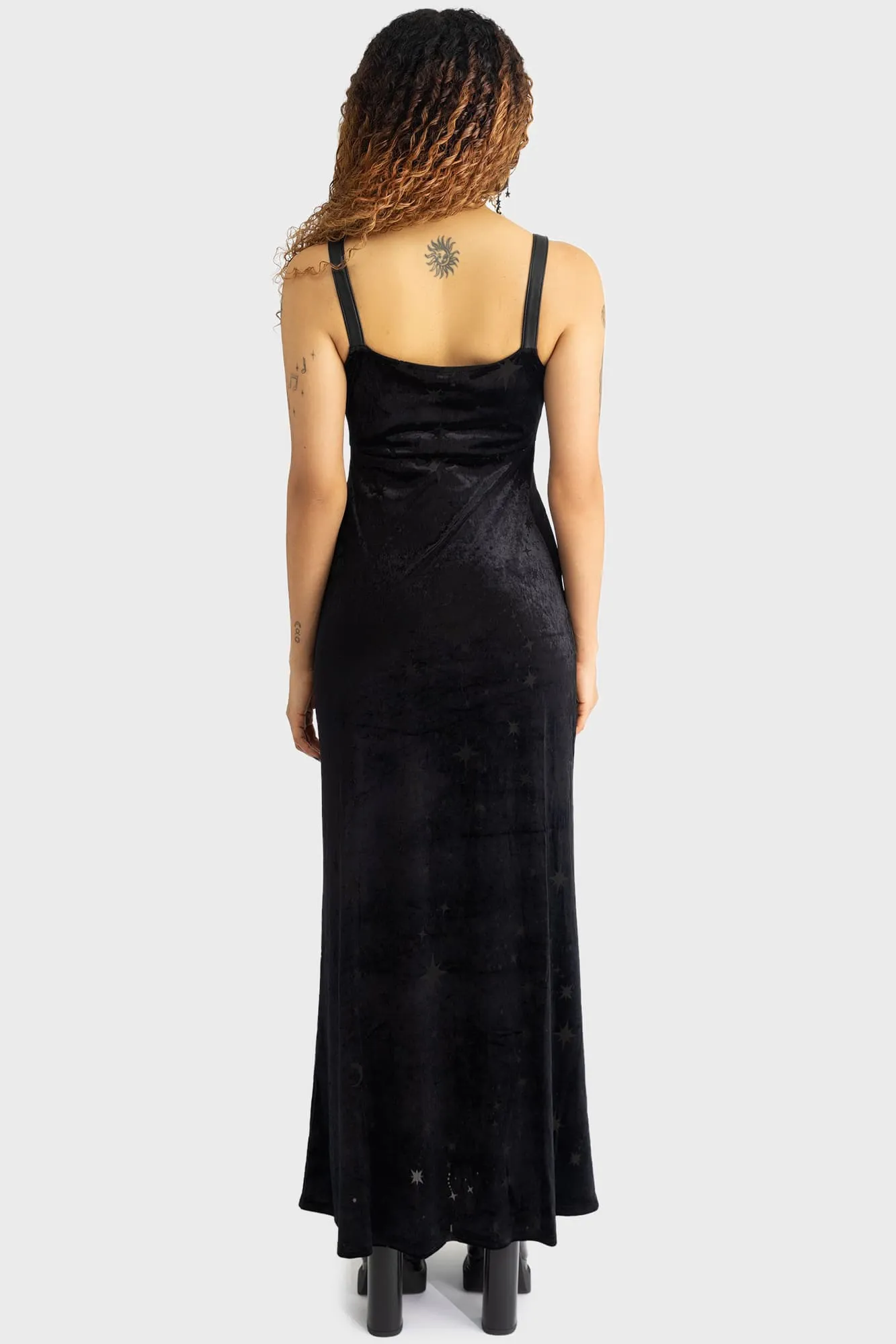 Coma Star Maxi Dress sold by Killstar product image thumbnail 3