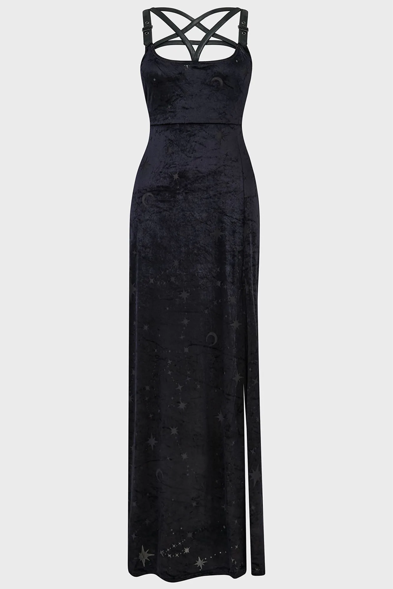 Coma Star Maxi Dress sold by Killstar product image thumbnail 5
