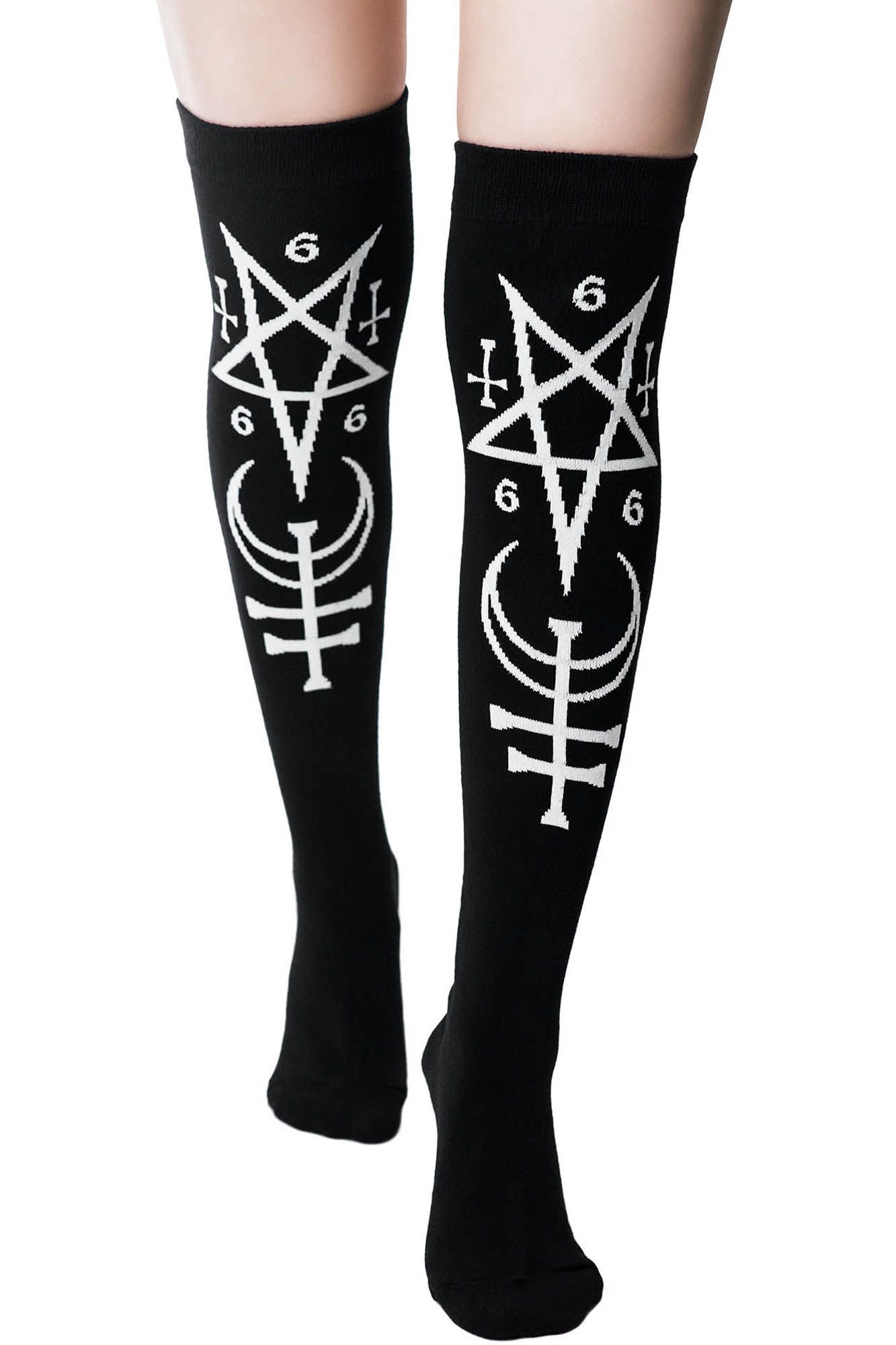 Sinstress Long Socks Resurrect sold by Killstar