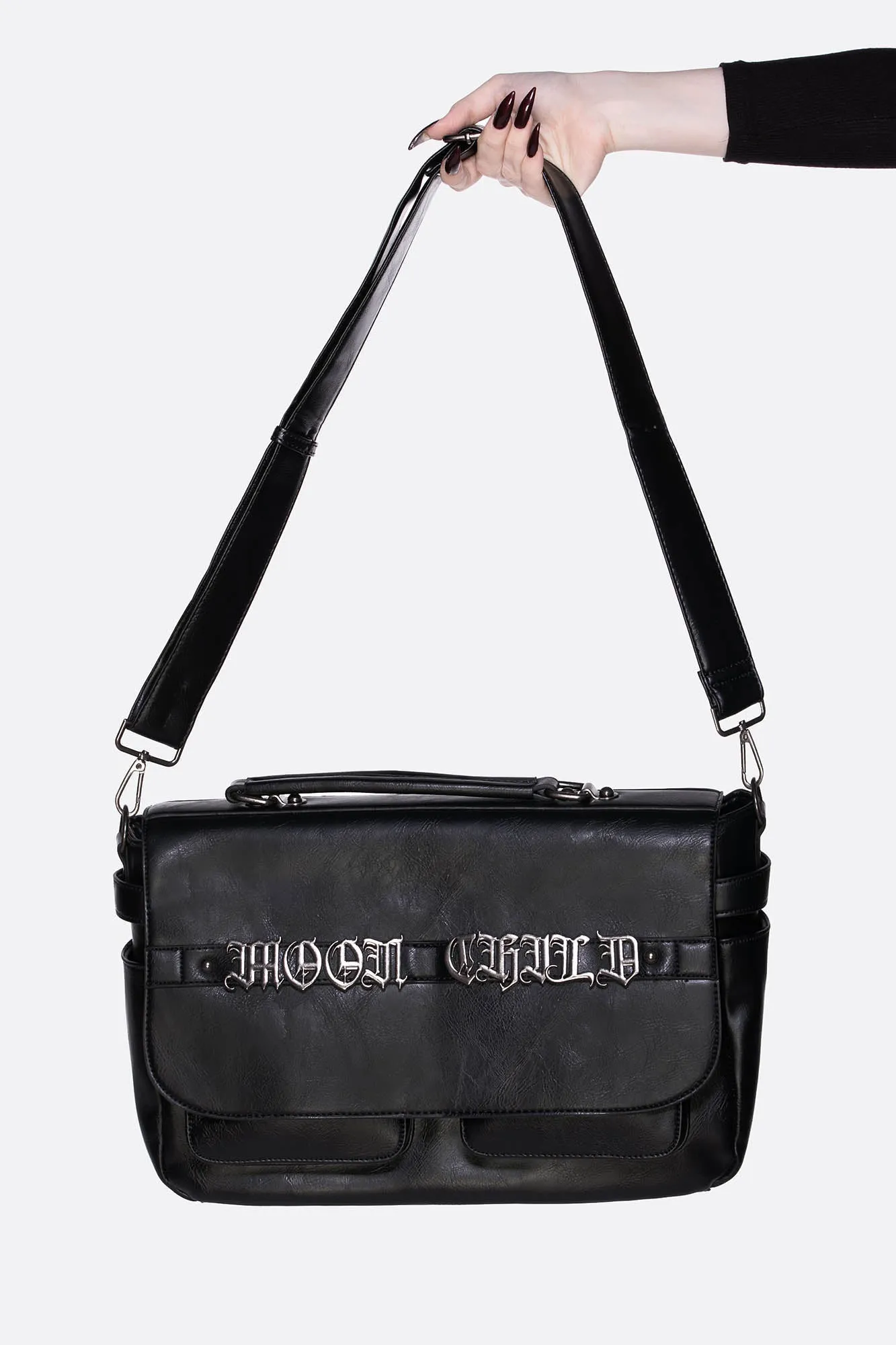 Sister Of The Moon Messenger Bag - Resurrect sold by Killstar product image thumbnail 2