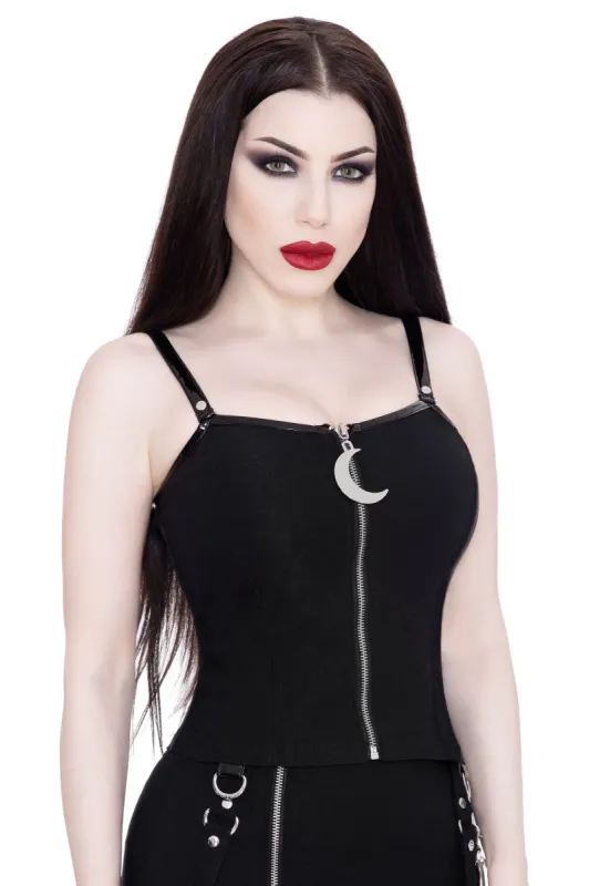 Darklands Zip Top [B] Resurrect sold by Killstar