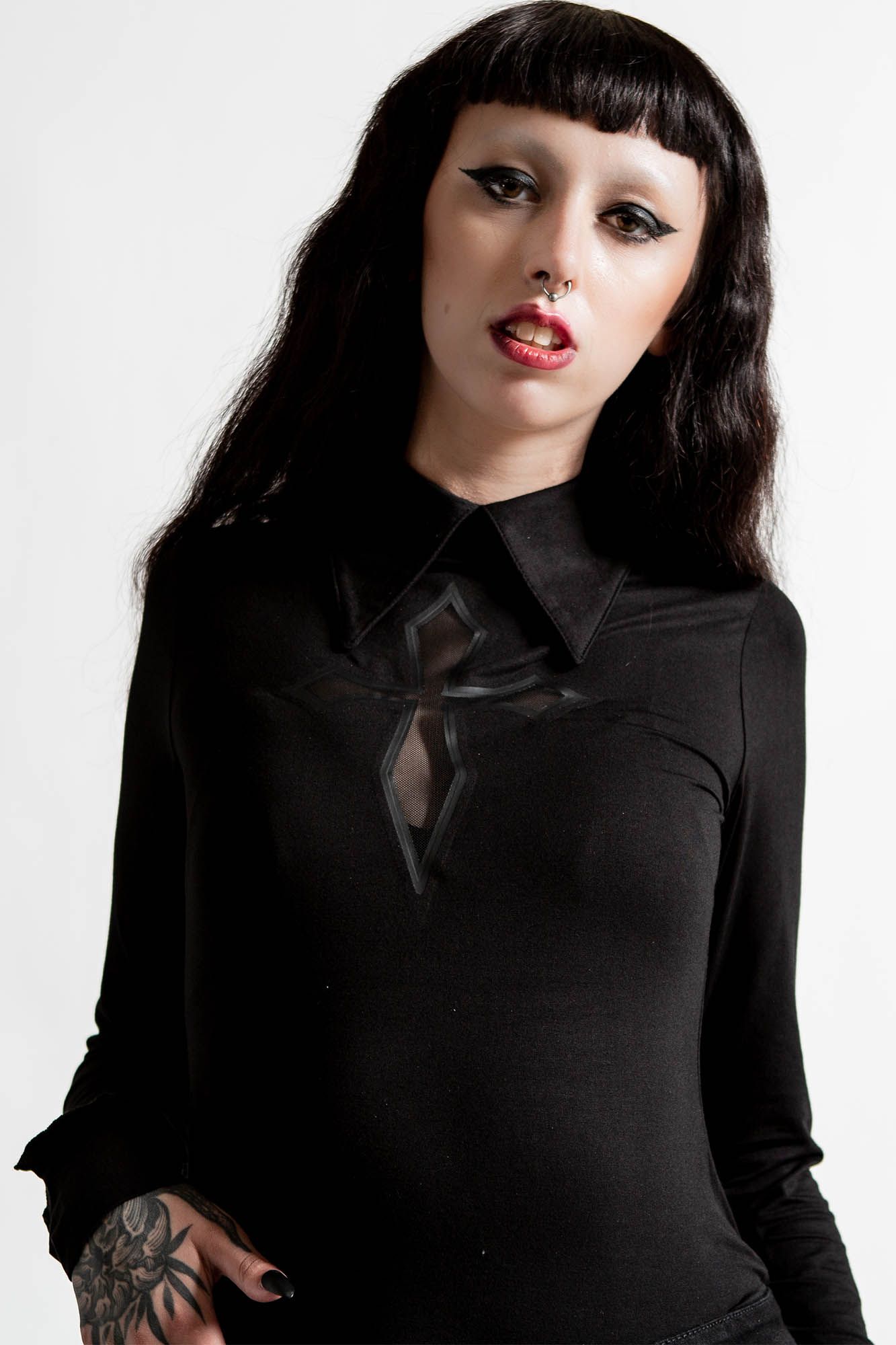 Morissa Long Sleeve Top Resurrect sold by Killstar product image thumbnail 3