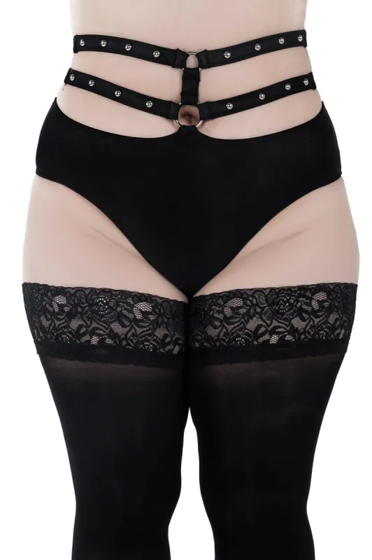 Viper Studded Panty - Resurrect made by Killstar