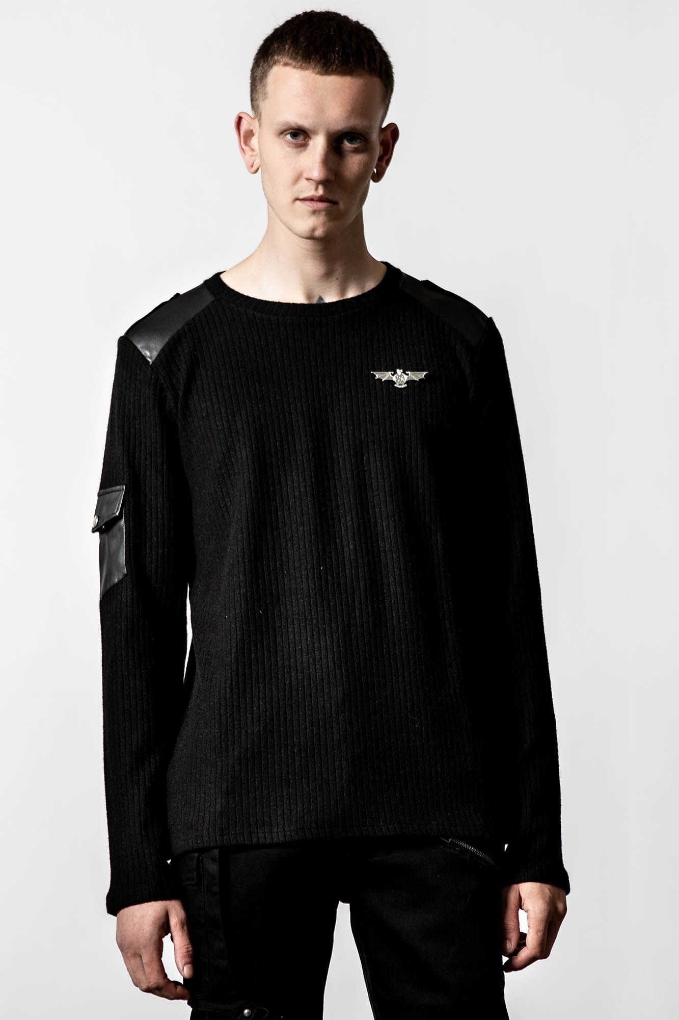 At Ease Long Sleeve Top Resurrect sold by Killstar product image thumbnail 2