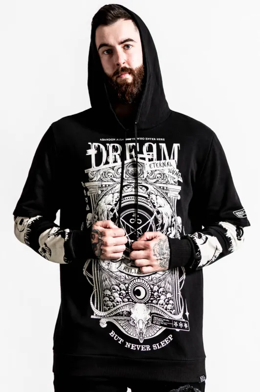 Insomnia Hooded Layer Top sold by Killstar