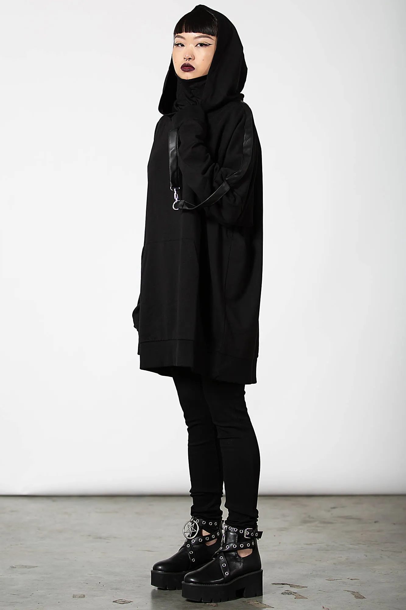 Orion Masked Hoodie sold by Killstar product image thumbnail 2