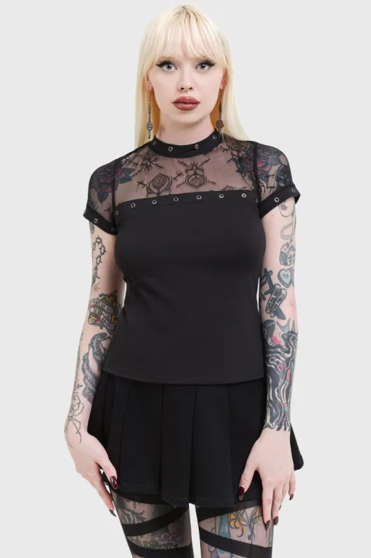 Nighthawk Top sold by Killstar