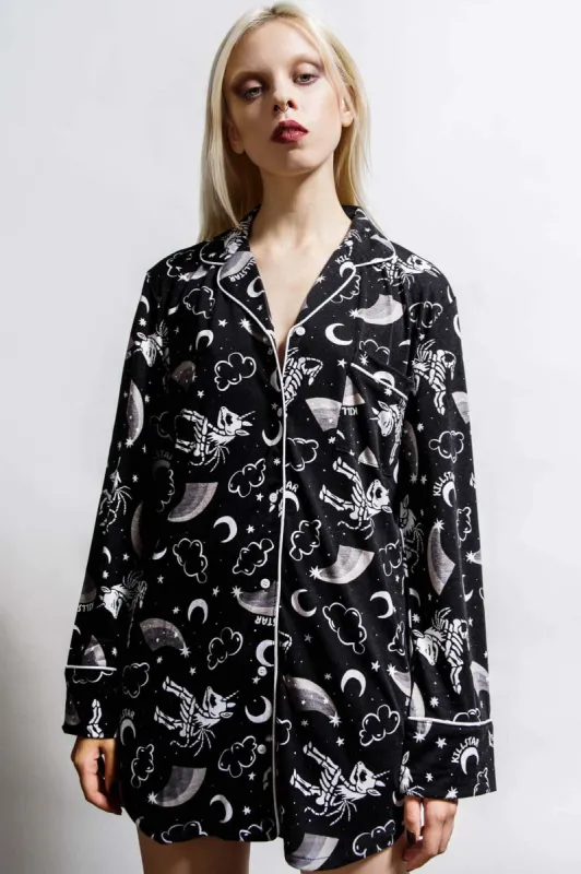 Moonbow Lounge Shirt - Resurrect sold by Killstar