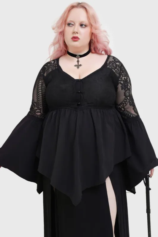 Sacred Coven Blouse [PLUS] sold by Killstar