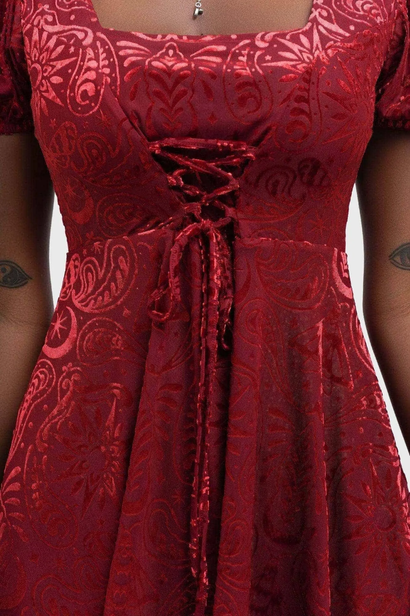 Lepidoptera Skater Dress sold by Killstar product image thumbnail 2