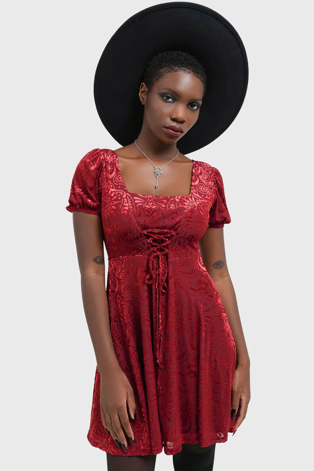 Lepidoptera Skater Dress sold by Killstar