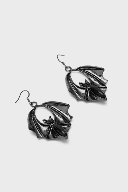 Night Embrace Earrings sold by Killstar
