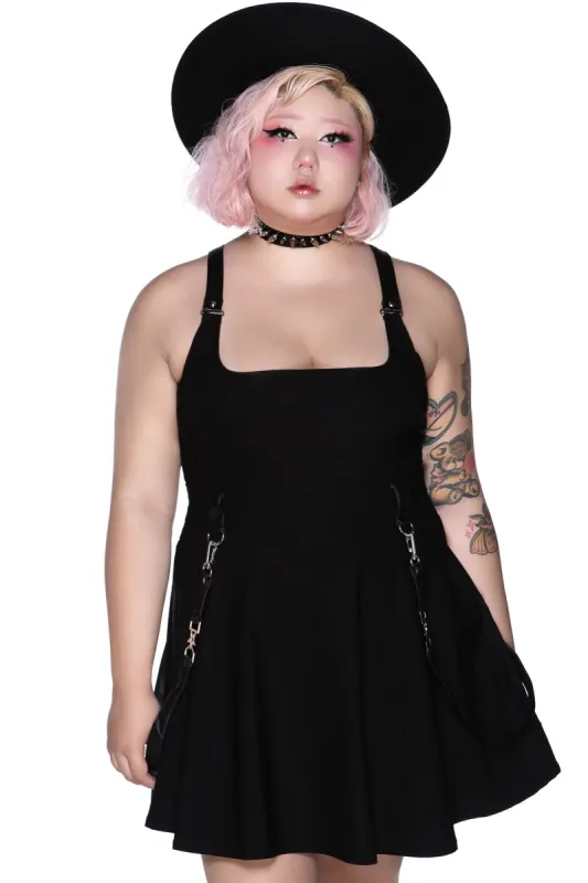 Oh My Ghoul Skater Dress [PLUS] - Resurrect sold by Killstar