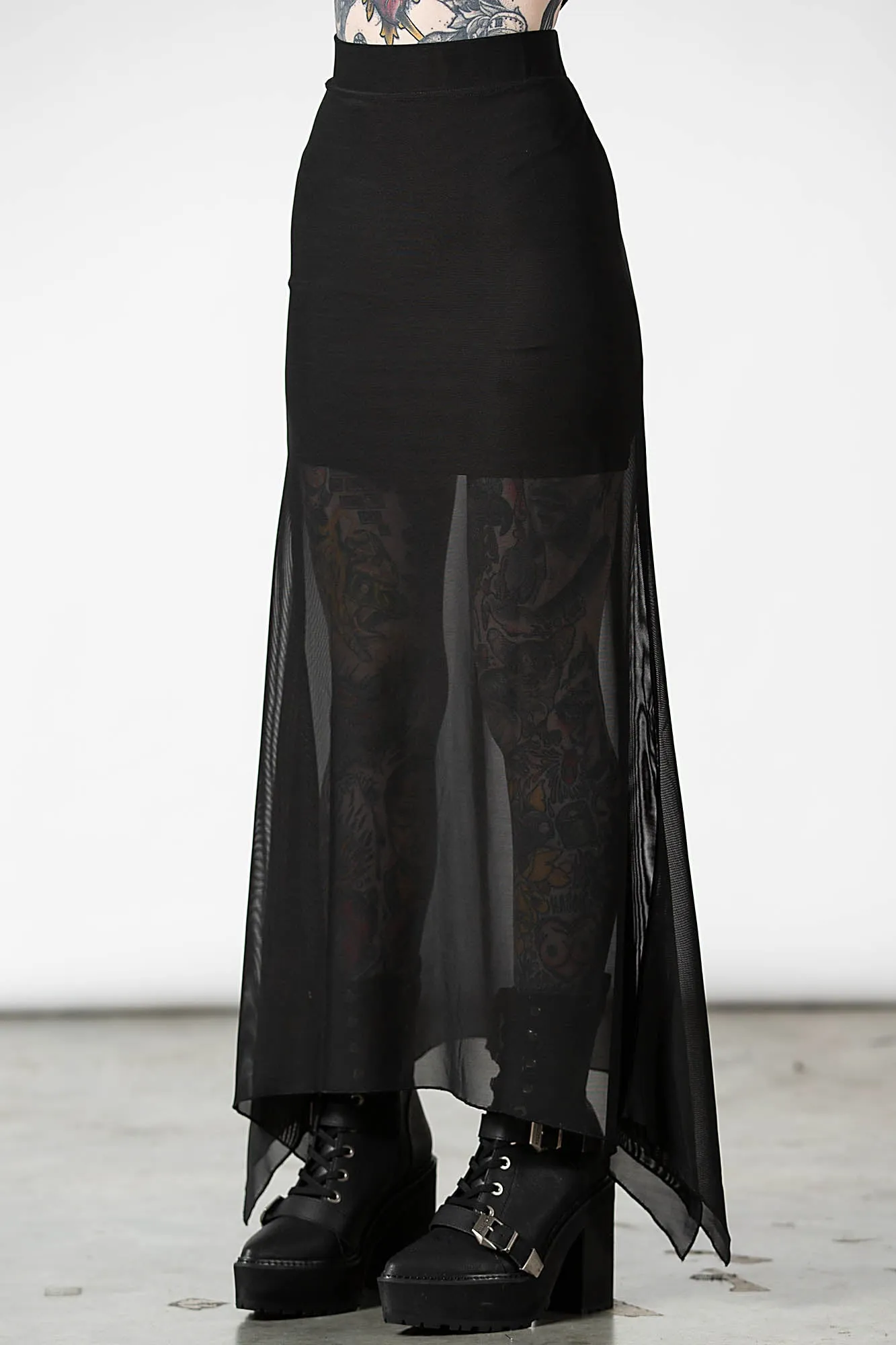 Death Star Maxi Skirt - Resurrect sold by Killstar